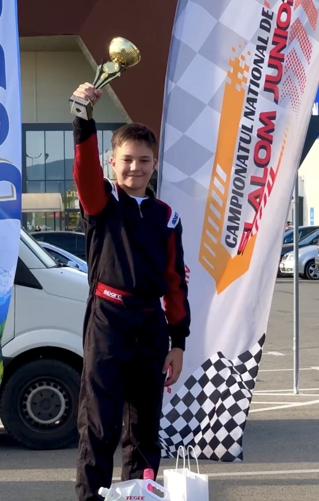Victor pe podium la CN Slalom Juniori
